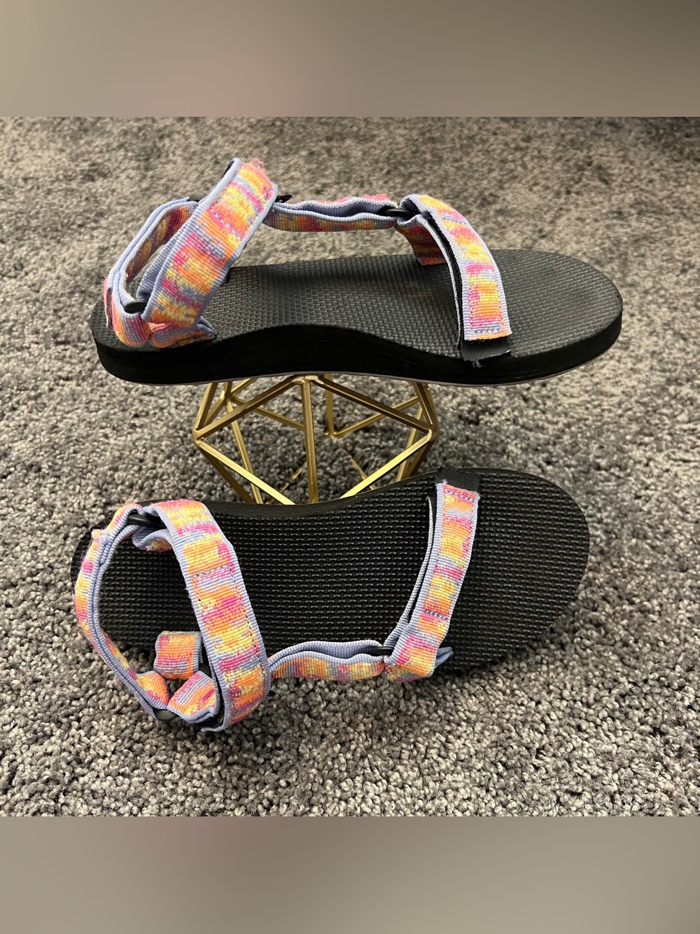 Teva Women's 7 Original Universal Hiking Sandals 1003987 Boomerang Multi Color